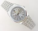 Seiko Wrist Watches-Seiko 5 SYM703K Ladies Womens Automatic Mechnical Self-Winding Stainless Steel Gray Dial Dress Watch