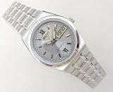 Seiko Wrist Watches-Seiko 5 SYM703K Ladies Womens Automatic Mechnical Self-Winding Stainless Steel Gray Dial Dress Watch