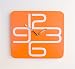 BAI Design Timelink Orange Wall Clock