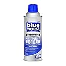 blue WORKS 110279 Industrial Grade Multi-Purpose Lubricant Spray, 11 oz. (Pack of 1)