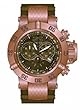 Invicta Men's 11832 Subaqua Noma III Chronograph Olive Green Dial Olive Green Silicone Watch by Invicta