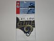 ST. LOUIS RAMS Logo 16" x 25" GOLF / SPORTS TOWEL with Grommet