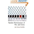 Random Reminiscences of Men and Events (Large Print Edition)