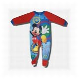 Disney Mickey Mouse "Gears and Cogs" footed blanket sleeper