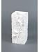 Pack 2 Richest Winter White Glittery Pine Spray Decorative Christmas Vases 12"
