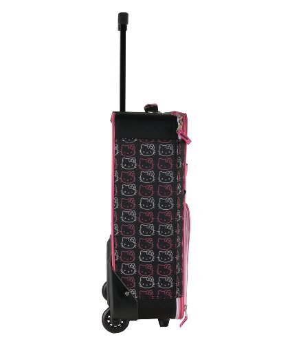 HELLO KITTY SIGNATURE HARD PILOT CASE LUGGAGE KM3081559 (ONE, BLACK/PINK)