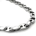 Titanium Men's 7MM Link Necklace Chain (Length 20" - 30")