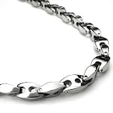 Titanium Men's 7MM Link Necklace Chain