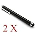 Hi-Tech Dealz® 2 Pack of Stylus (Black) Universal Touch Screen Pen for Tablet, Cell phone, Smartphone : Samsung Acclaim, Samsung Behold II SGH-t939, Samsung Behold SGH-t919, Samsung C3510, Samsung Captivate, Samsung Captivate Glide, Samsung Conquer 4G, Samsung Continuum, Samsung Craft SCH-R900, Samsung Dart, Samsung Delve SCH-r800, Samsung Droid Charge, Samsung Epic 4G, Samsung Eternity II SGH-A597, Samsung Eternity SGH-a867, Samsung Exhibit 4G, Samsung Fascinate, Samsung Finesse SCH-r810, Samsung Flight SGH-a797, Samsung Focus Flash, Samsung Focus S, Samsung Focus SGH-i917, Samsung Gem SCH-i100, Samsung Gravity Smart, Samsung Highlight, T749, Samsung i5510, Samsung i8910 HD, Samsung i9000 Galaxy S, Samsung i9100 Galaxy S II, Samsung Impression A877, Samsung Infuse 4G, Samsung Instinct, Samsung Instinct HD, Samsung Instinct s30, Samsung Intercept SPH-m910, Samsung Memoir SGH-T929, Samsung Mesmerize SCH-i500, Samsung Moment SPH-M900, Samsung Mythic SGH-a897, Samsung Nexus S, Samsung Omnia 7 GT-i8700, Samsung Omnia i900, Samsung Omnia i910, Samsung Omnia II i8000, Samsung Replenish, Samsung Rogue SCH-U960, Samsung Seek, Samsung Showcase, Samsung Solstice, Samsung Stratosphere, Samsung Sunburst, Samsung Transform, Samsung Transform Ultra, Samsung Vibrant 4G, Samsung Wave 2, Samsung Wave 2 Pro, Samsung Wave S8500 - Hi-Tech Dealz®