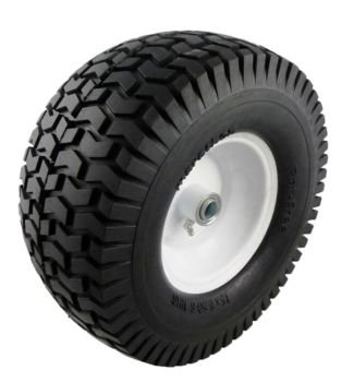 15 x 6.50 - 6in Flat Free Lawnmower Tire 15 x 6.50 - 6in Flat Free Lawnmower Tire