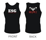 Premium Quality ESG Body Building Vest - High Quality for Training and Endurance