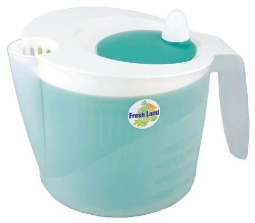 フレッシュランド コンパクト水切り器 グリーン FR-3396