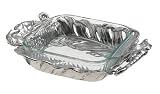 Arthur Court Elephant Square Casserole with 2-Quart Pyrex