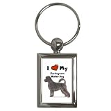 I Love My Portuguese Water Dog Key Chain