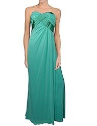 Strapless Draped Chiffon/Polyester/Silk Evening Dress/Jumpsuit 