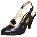 Bronx Women's Dieke Woven Pump,Black/Lissy,37 EU (US Women's 7 M)