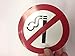 Highway Traffic Supply 4 Pack of NO Smoking 4'' Dia Sign Decal Sticker Window Door Wall Stop Smoke Logo