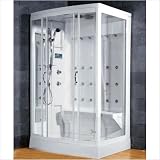 52 x 40 x 86 Steam Shower with Tub Configuration: Left Side