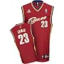 LeBron James Jersey: adidas Maroon Replica #23 Cleveland Cavaliers Jersey