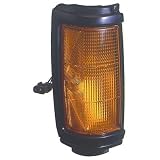 Dodge RAM 50 Mitsubishi Pickup Replacement Corner Light Assembly (Black) - Passenger... by AutoLightsBulbs