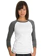 Ladies Perfect Weight 3/4 Sleeve Raglan Tee