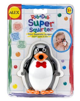 Childrens Toyshop  Toys : Cuckoo Alex Rub a Dub Penguin Super Squirter bath toy