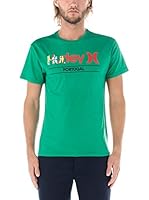 Nike Hurley Camiseta Manga Corta Portugal (Verde)