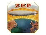 Zep Brand Cigar Box Label, Aviation Premium Poster Print, 16x12