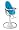 Bloom Fresco Contemporary Baby Highchair (with Bermuda Blue Liner)