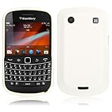 Cbus Wireless White Matte Finish Flex-Gel Case / Skin / Cover for BlackBerr ....