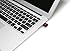 PNY Micro Sleek Attaché 16GB USB 2.0 Flash Drive - Purple -P-FDU16GSLK/PRP-GE