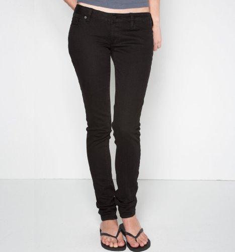 Bullhead Hermosa Super Skinny True Black Jeans