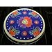 Round Stove Top Covers - Flower and Butterfly Design, Set of 4 SMALL