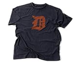 Detroit Tigers Retro Logo T-Shirt By Red Jacket