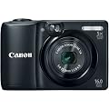 Canon 6178B005 PowerShot A1300 IS 16.0 MP Digital Camera with 5x Digital Image Stabilized Zoom 28mm Wide-Angle Lens with 720p HD Video Recording (Black)