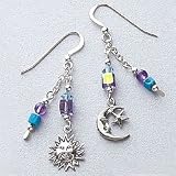 V The Hierophant Sterling Silver Earrings