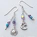 V The Hierophant Sterling Silver Earrings