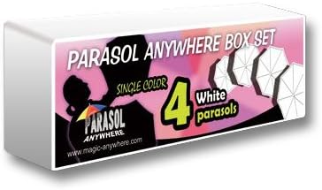 Parasol Box Set (4 Parasols, WHITE)