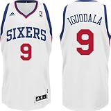 NBA Men's Philadelphia 76ers Andre Iguodala Revolution 30 Home Swingman Jersey (White, XX-Large)