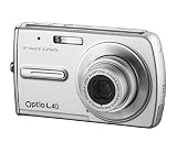 Pentax Optio L40 Digital Compact Camera - Silver (8.0MP, 3x Optical Zoom) 2.5 TFT