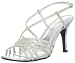 Rampage Women's Karis Slingback Sandal,Silver,8.5 M US