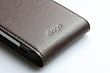 elago Premium Flip Leather Case for Apple iPhone 1G - (Brown)
