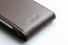 elago Premium Flip Leather Case for Apple iPhone 1G - (Brown)