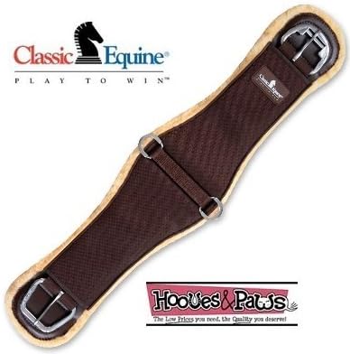 CLASSIC EQUINE ★ SENSOR FLEX ROLLER BUCKLE ROPER FLEECE CINCH ★ MADE IN USA ★ ALL SIZES (28-inch)