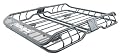 Rhino Rack Roof Mount Cargo Basket, Regular