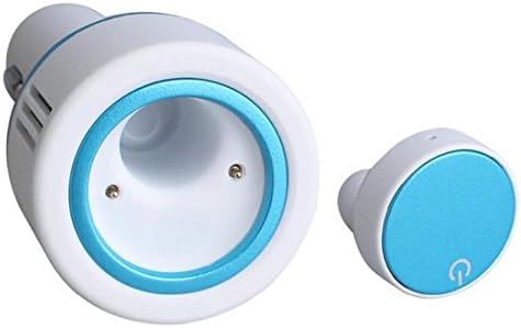 TaiMeiYong 2-in-1 Healthy Care,Portable Car Charger,Double Connector,Hands Free Speakerphone Charger, Bluetooth Wireless Headphones, Auto Anion Oxygen Bar Blue Color