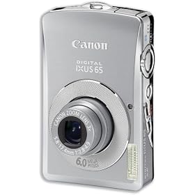 Canon IXUS 65 Digital Camera PictBridge 3 inch LCD 3x Optical Zoom 6 Megapixels Ref 0316B005AA