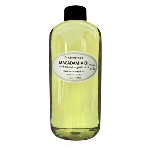 Macadamia Nut Organic Oil Cold Pressed 16 Oz Macadamia Nut Organic Oil Cold Pressed 16 Oz