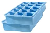 Tovolo Perfect Cube Ice Trays 2 pk. - Blue