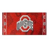 Ohio State Buckeyes Beach Bath Towel